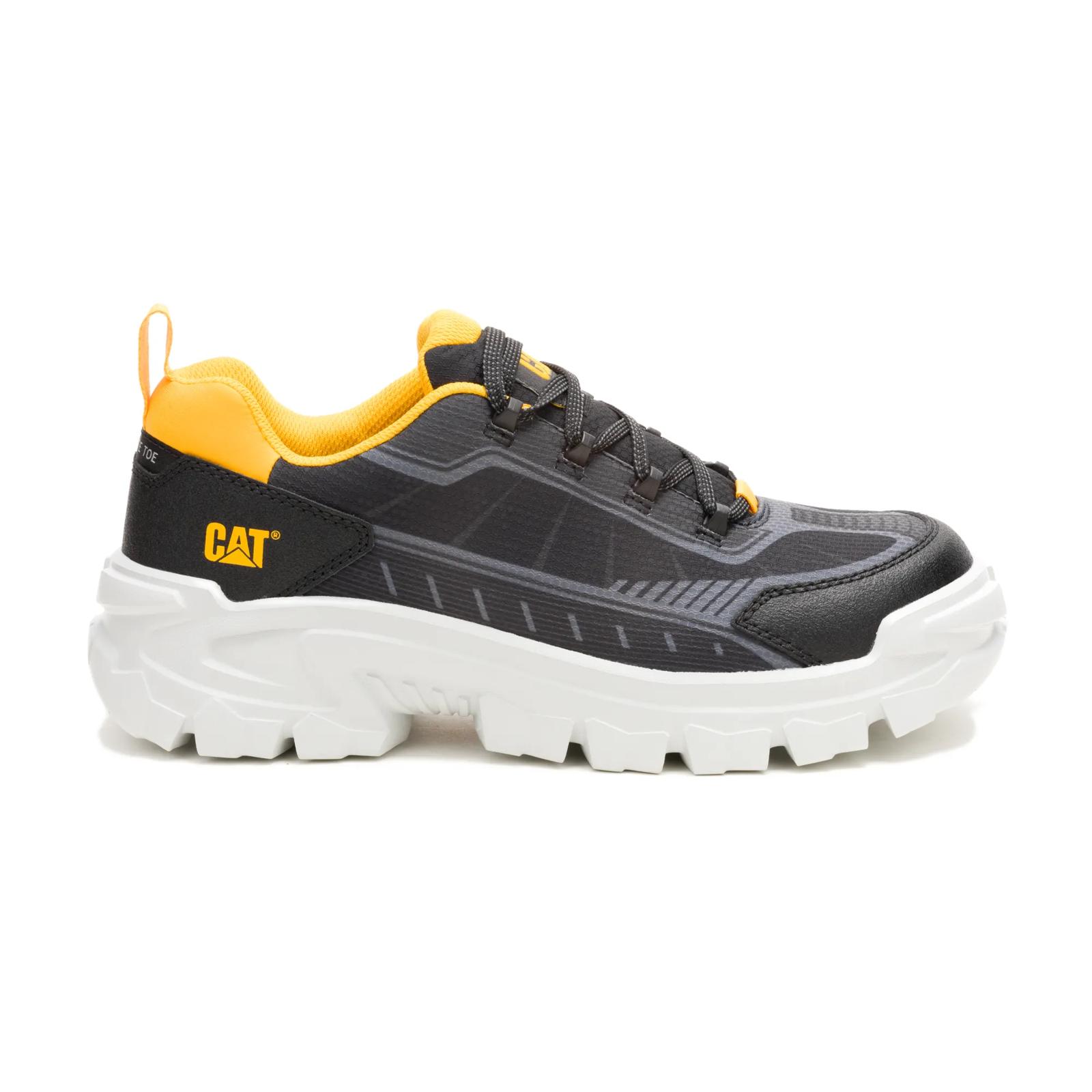 Sapato de Trabalho Masculino Invader Sport com Tira em Malha e Pico de Composto