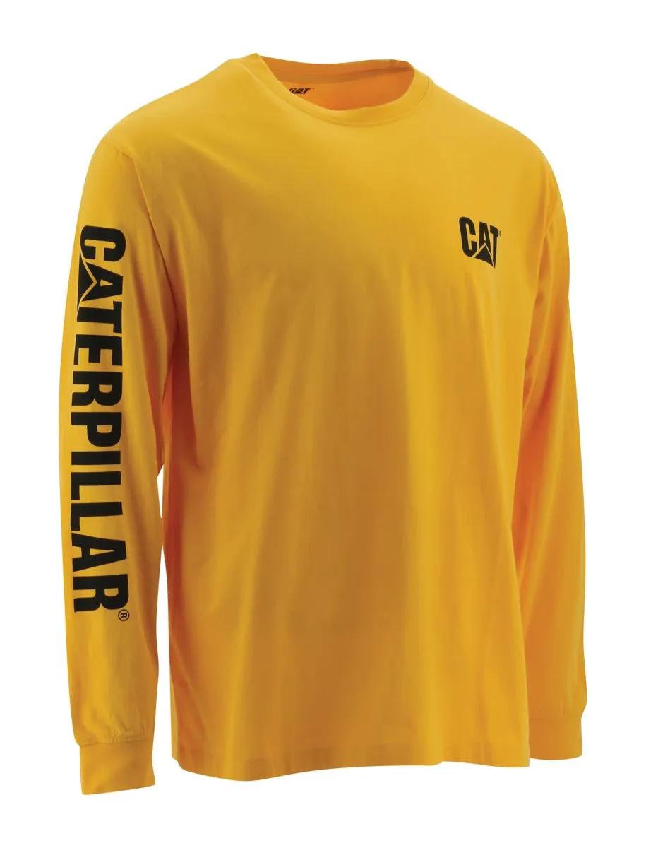 Camiseta de Manga Comprida com Banner da Marca para Homens
