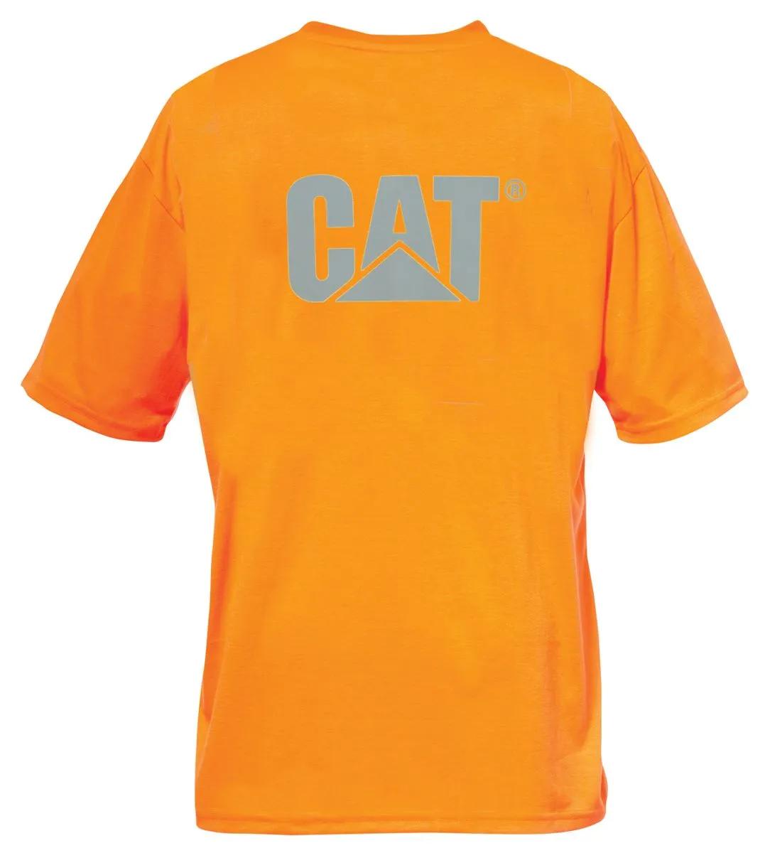 Camiseta Masculina com Bolso e Marca Refletiva