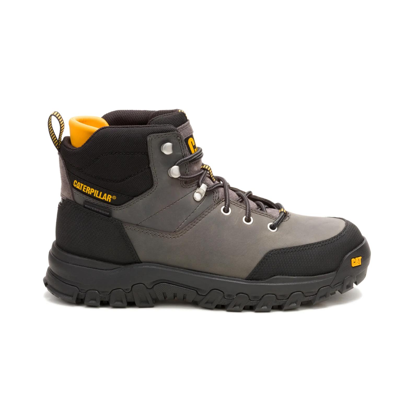 Botas de Trabalho Impermeáveis com Pico de Aço Threshold Rebound Hiker para Homens