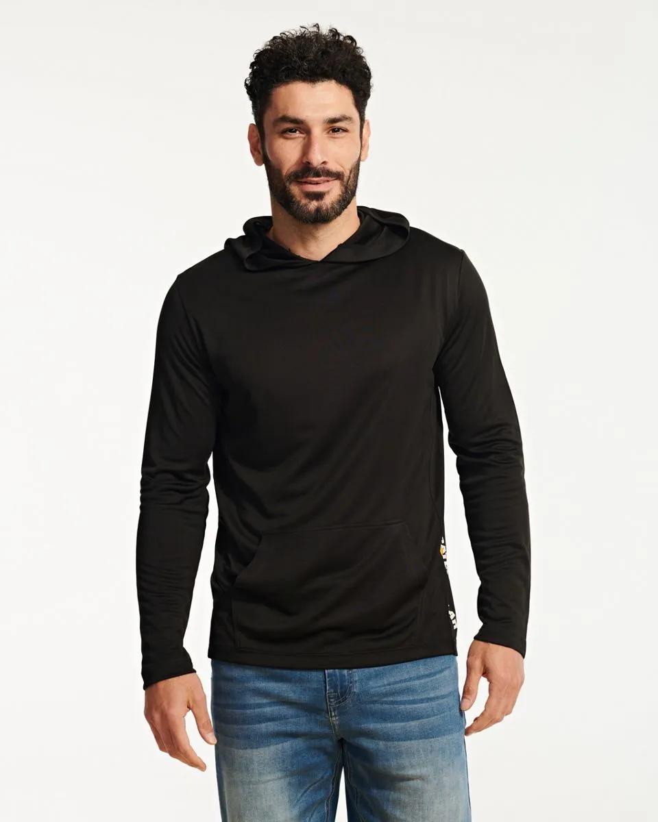 Moletom com Capuz para Homens de Coolmax Leve