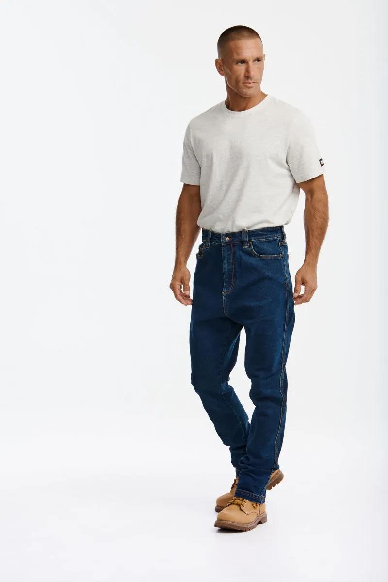 Calça Jeans Retangular para Homem